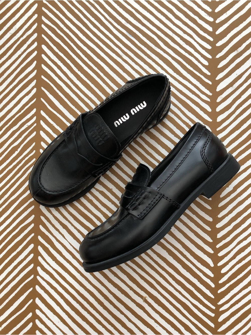 Miu Miu Penny Loafers (EUR 34.5)